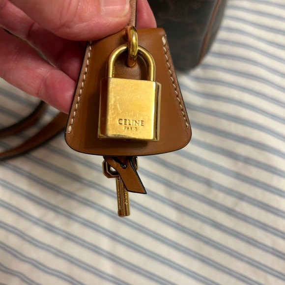 Celine 2019 Boston Bag in Triomphe Canvas - Picture 6 of 14